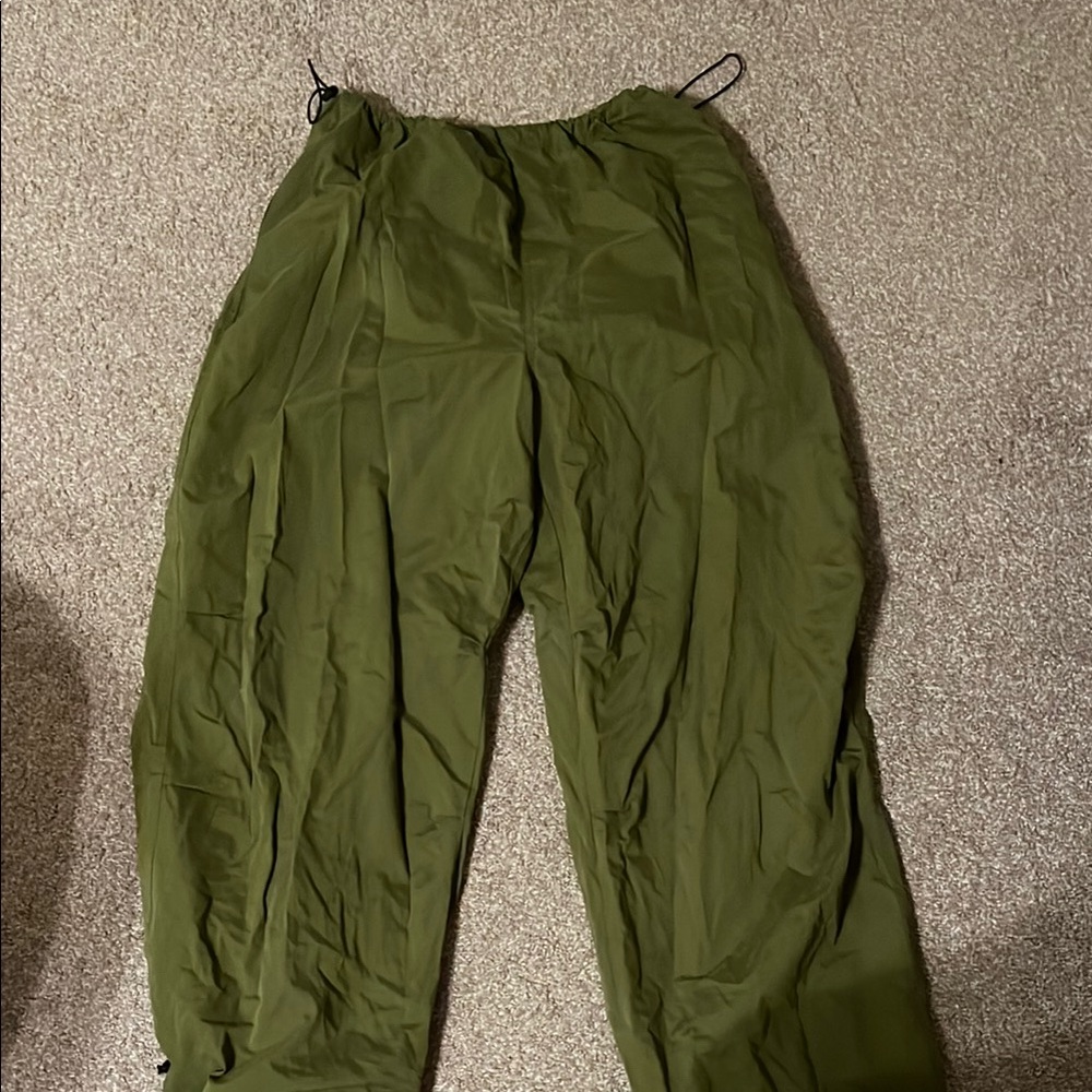 Forever 21 Olive Green Track Pants